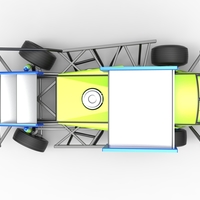 BriSCA Formula 1 Stock Car for Asphalt while turning 1:25 - Thumbnail 9