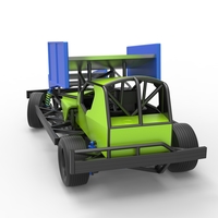 BriSCA Formula 1 Stock Car for Asphalt while turning 1:25 - Thumbnail 12