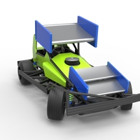 BriSCA Formula 1 Stock Car for Asphalt while turning 1:25 - Thumbnail 22