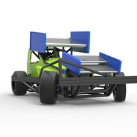 BriSCA Formula 1 Stock Car for Asphalt while turning 1:25 - Thumbnail 23