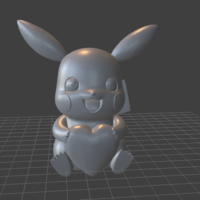 pikachu valentines day heart figurine - Thumbnail 3