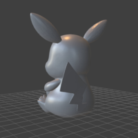 pikachu valentines day heart figurine - Thumbnail 4