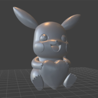 pikachu valentines day heart figurine - Thumbnail 5