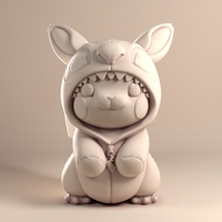 Pikachu with stitch pajamas - Thumbnail 2