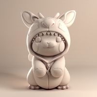 Pikachu with stitch pajamas - Thumbnail 6