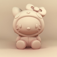 hello kitty pikachu costume - Thumbnail 2