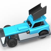 New Zealand Superstock car Version 3 Scale 1:25 - Thumbnail 4