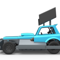 New Zealand Superstock car Version 3 Scale 1:25 - Thumbnail 7