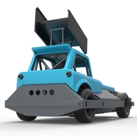 New Zealand Superstock car Version 3 Scale 1:25 - Thumbnail 15