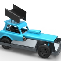 New Zealand Superstock car Version 3 Scale 1:25 - Thumbnail 20