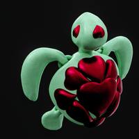 3D Articulated Turtle Model for 3D Printing - Thumbnail 6