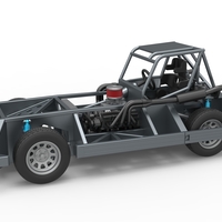 New Zealand Superstock car Base Version 3 Scale 1:25 - Thumbnail 1