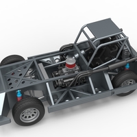 New Zealand Superstock car Base Version 3 Scale 1:25 - Thumbnail 4