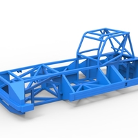 Frame of New Zealand Superstock car Version 3 Scale 1:25 - Thumbnail 1