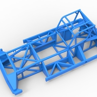 Frame of New Zealand Superstock car Version 3 Scale 1:25 - Thumbnail 2