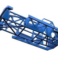 Frame of New Zealand Superstock car Version 3 Scale 1:25 - Thumbnail 3