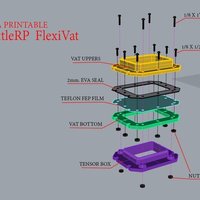 LittleRP PLA printable FlexiVat   - Thumbnail 4