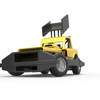 New Zealand Superstock car while turning Version 3 Scale 1:25 - Thumbnail 6