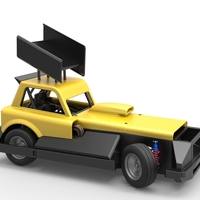 New Zealand Superstock car while turning Version 3 Scale 1:25 - Thumbnail 20