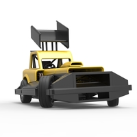 New Zealand Superstock car while turning Version 3 Scale 1:25 - Thumbnail 23