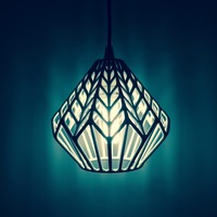 Small LUX lamp shade 3D Printing 57259