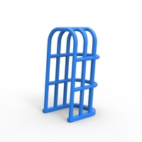 Roll Cage of Pulling Tractor Version 1 Scale 1:25 - Thumbnail 2