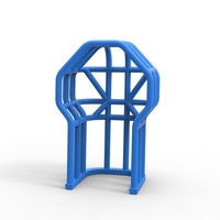 Roll Cage of Pulling Tractor Version 3 Scale 1:25 - Thumbnail 1