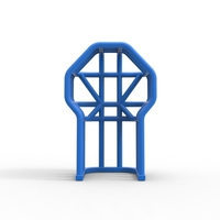 Roll Cage of Pulling Tractor Version 3 Scale 1:25 - Thumbnail 8