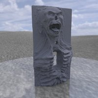 Small Zombie Light Switch 3D Printing 57282