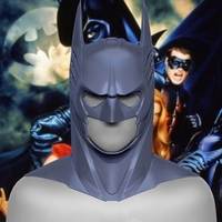 Batman Forever Sonar Cowl - Thumbnail 1