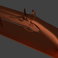Flintlock Pistol Model - Thumbnail 2