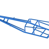 Frame of old school Front engine dragster Version 2 Scale 1:25 - Thumbnail 3