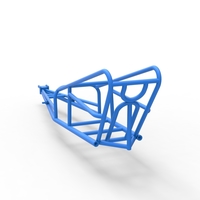 Frame of old school Front engine dragster Version 2 Scale 1:25 - Thumbnail 10