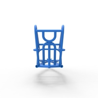 Frame of old school Front engine dragster Version 2 Scale 1:25 - Thumbnail 11