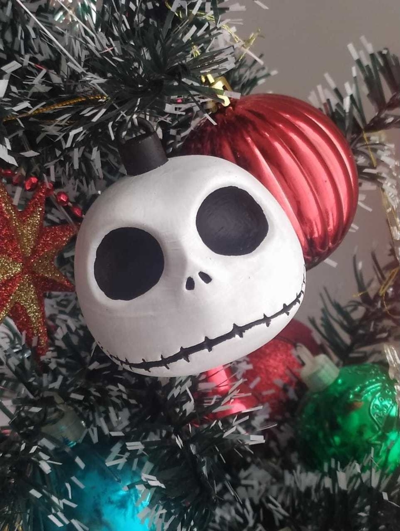 Jack Skellington's Christmas Ornament