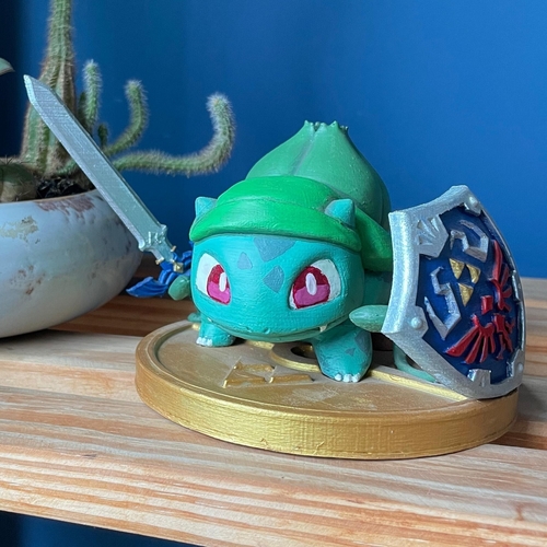 Bulbalink Bulbasaur Link Legend of Zelda Master Sword Pokemon
