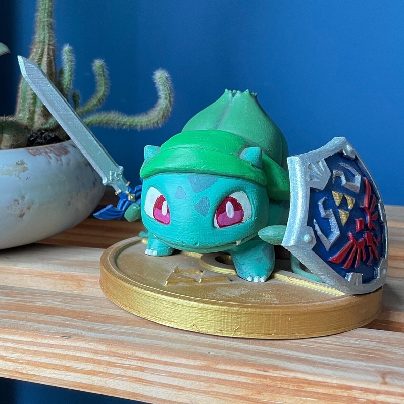 Bulbalink Bulbasaur Link Legend of Zelda Master Sword Pokemon