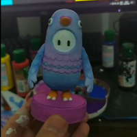 Fall guys with skin Pigeon / White Dove - Thumbnail 2