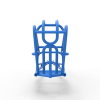 Frame of old school Front engine dragster Version 3 Scale 1:25 - Thumbnail 12