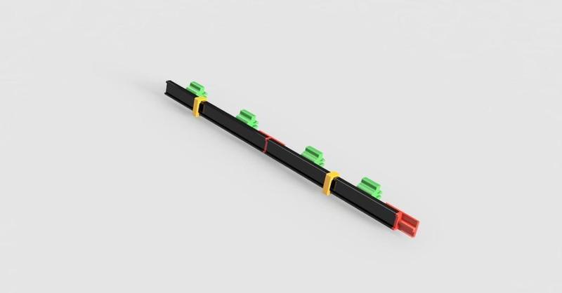 led light strip holder