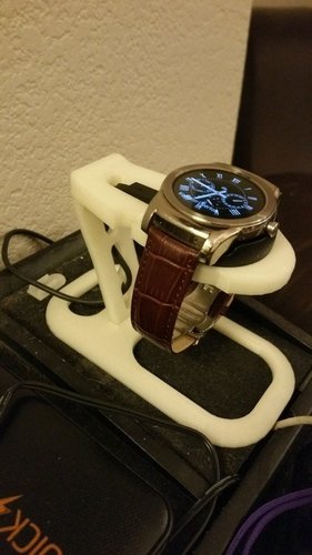 LG Urbane Watch charging stand 3D Print 57360