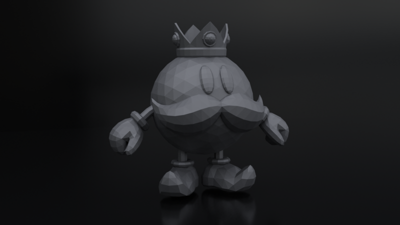King Bob-omb Super Mario