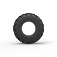 Tractor tire 31 Scale 1 to 25 - Thumbnail 5