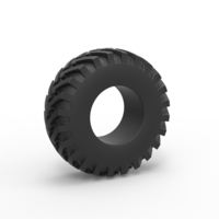Tractor tire 32 Scale 1:25 - Thumbnail 1