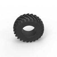 Tractor tire 32 Scale 1:25 - Thumbnail 6