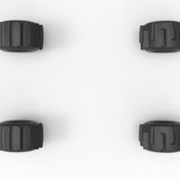 Wheel Set of Formula Off Road Scale 1:25 - Thumbnail 6