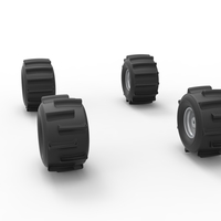 Wheel Set of Formula Off Road Scale 1:25 - Thumbnail 8