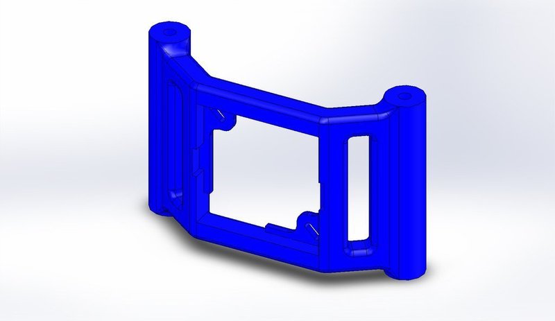 Lynxmotion Hunter V-Tail 500 FPV Camera Mount