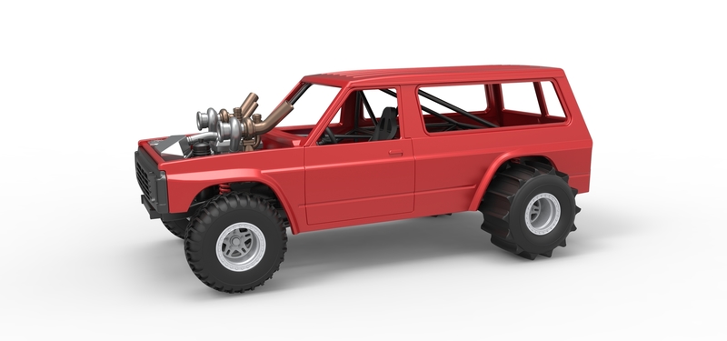 Uphill Sand Racing Dragster Version 3 Scale 1:25