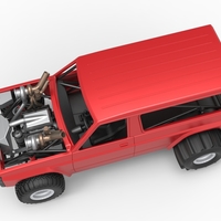 Uphill Sand Racing Dragster Version 3 Scale 1:25 - Thumbnail 4